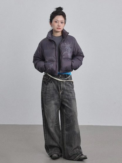 Alchemy Inspired Quilted Nylon Jacket