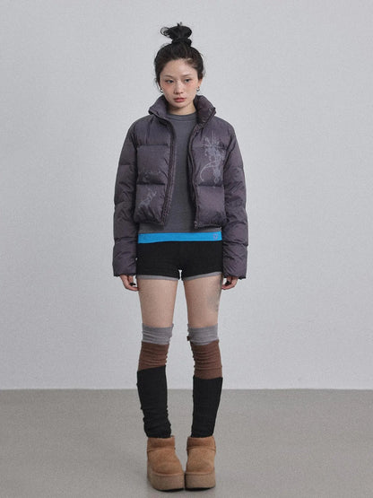 Alchemy Inspired Quilted Nylon Jacket