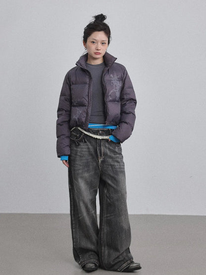 Alchemy Inspired Quilted Nylon Jacket