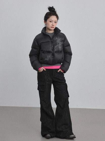 Alchemy Inspired Quilted Nylon Jacket