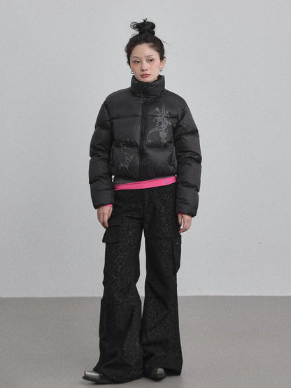 Alchemy Inspired Quilted Nylon Jacket