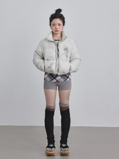 Alchemy Inspired Quilted Nylon Jacket