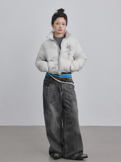 Alchemy Inspired Quilted Nylon Jacket