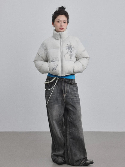 Alchemy Inspired Quilted Nylon Jacket