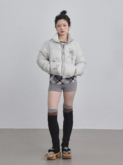 Alchemy Inspired Quilted Nylon Jacket