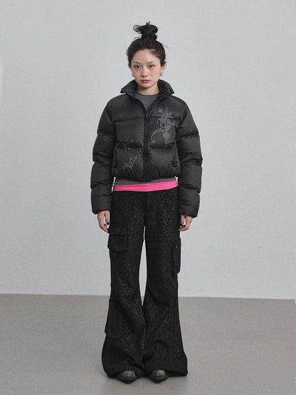 Alchemy Inspired Quilted Nylon Jacket