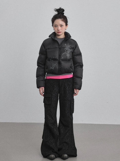 Alchemy Inspired Quilted Nylon Jacket