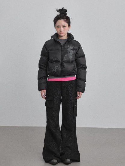 Achihara Alchemy Inspired Quilted Nylon Jacket
