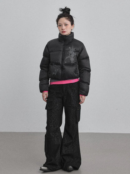 Alchemy Inspired Quilted Nylon Jacket