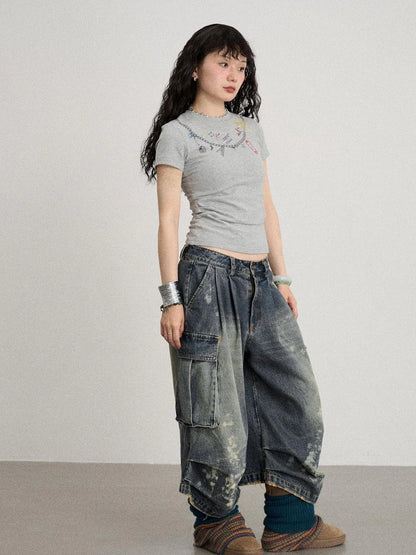 Alocasia Cotton Tee With Star Charm