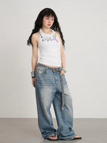 Alocasia Cotton Tee With Star Charm
