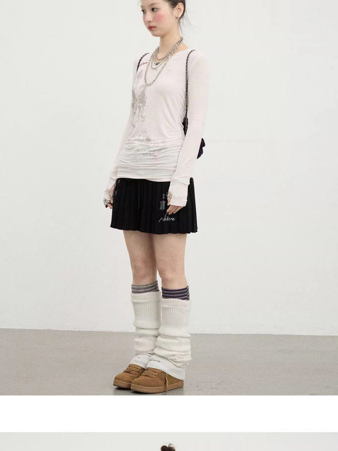 Apple Tree Twist T-Shirt Lightweight Long Sleeve Sun Protection Top