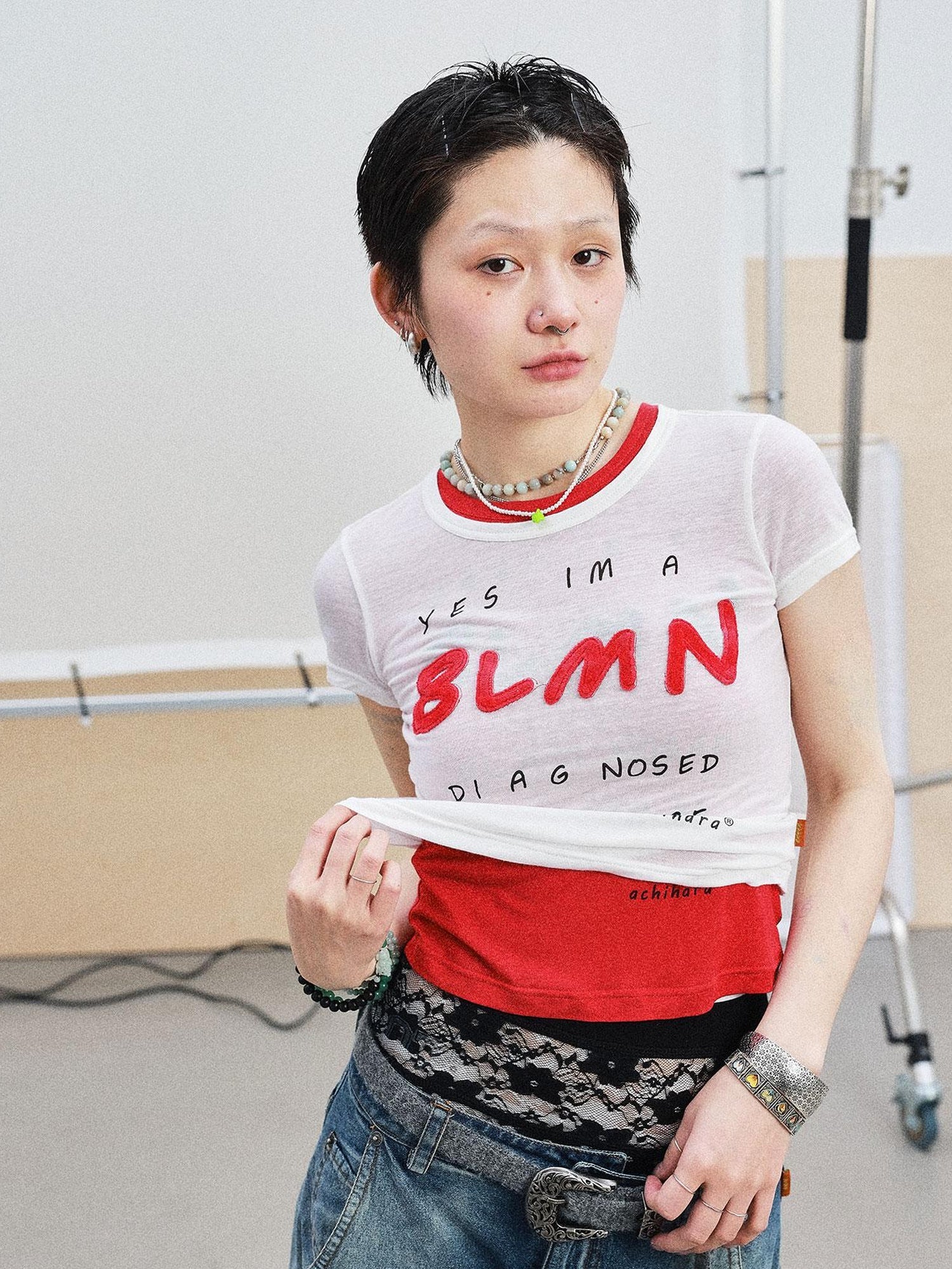 Achihara BLMN Imperfections T Shirt