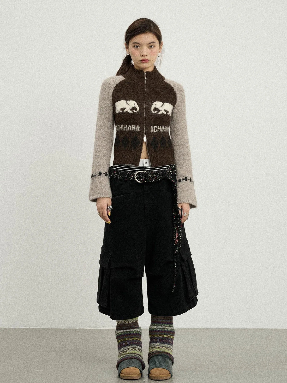 Babar Story Alpaca Knit Sweater