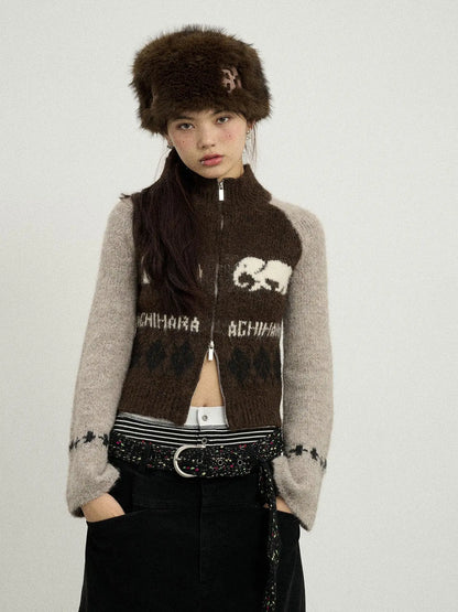 Babar Story Alpaca Knit Sweater