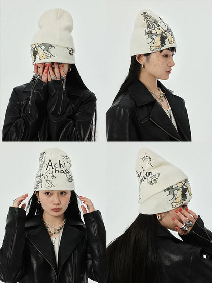 Achihara Bloom Bloom Dual Persona Beanie-1