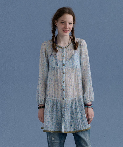 Achihara_Blue_Floral_Lettuce_Edge_Ruched_Women&