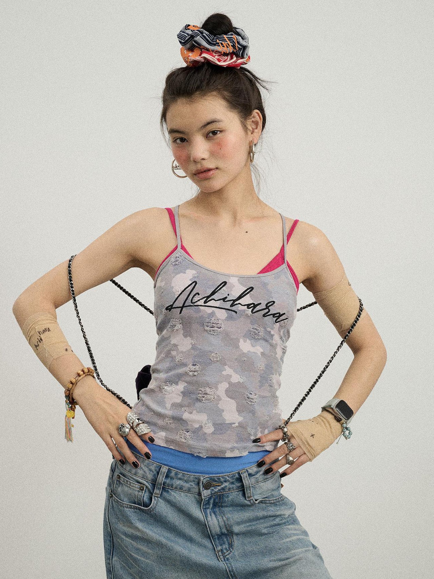 Achihara Blueberry Ice Camisole