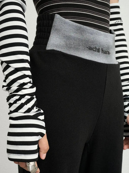 Boxing Girl Flared Sweatpants