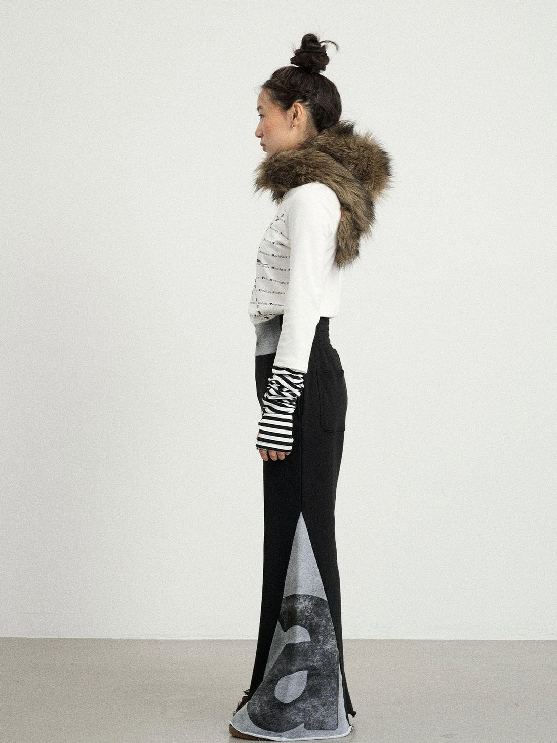 Boxing Girl Flared Sweatpants
