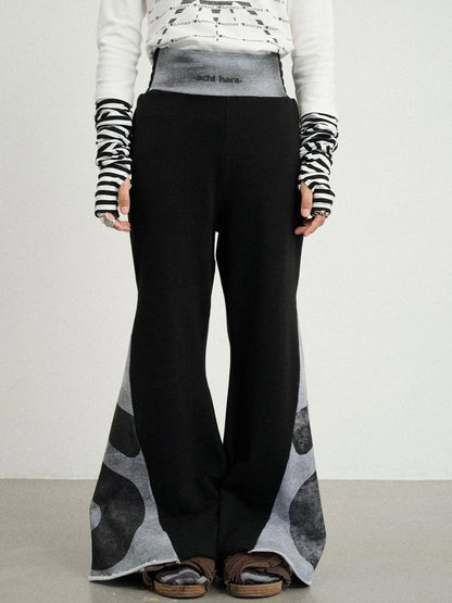 Boxing Girl Flared Sweatpants