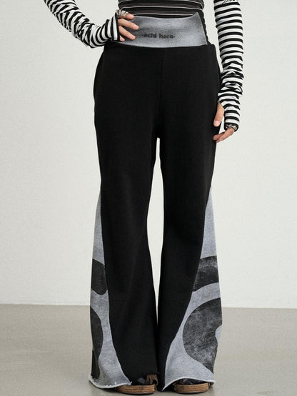 Achihara Boxing Girl Flared Sweatpants