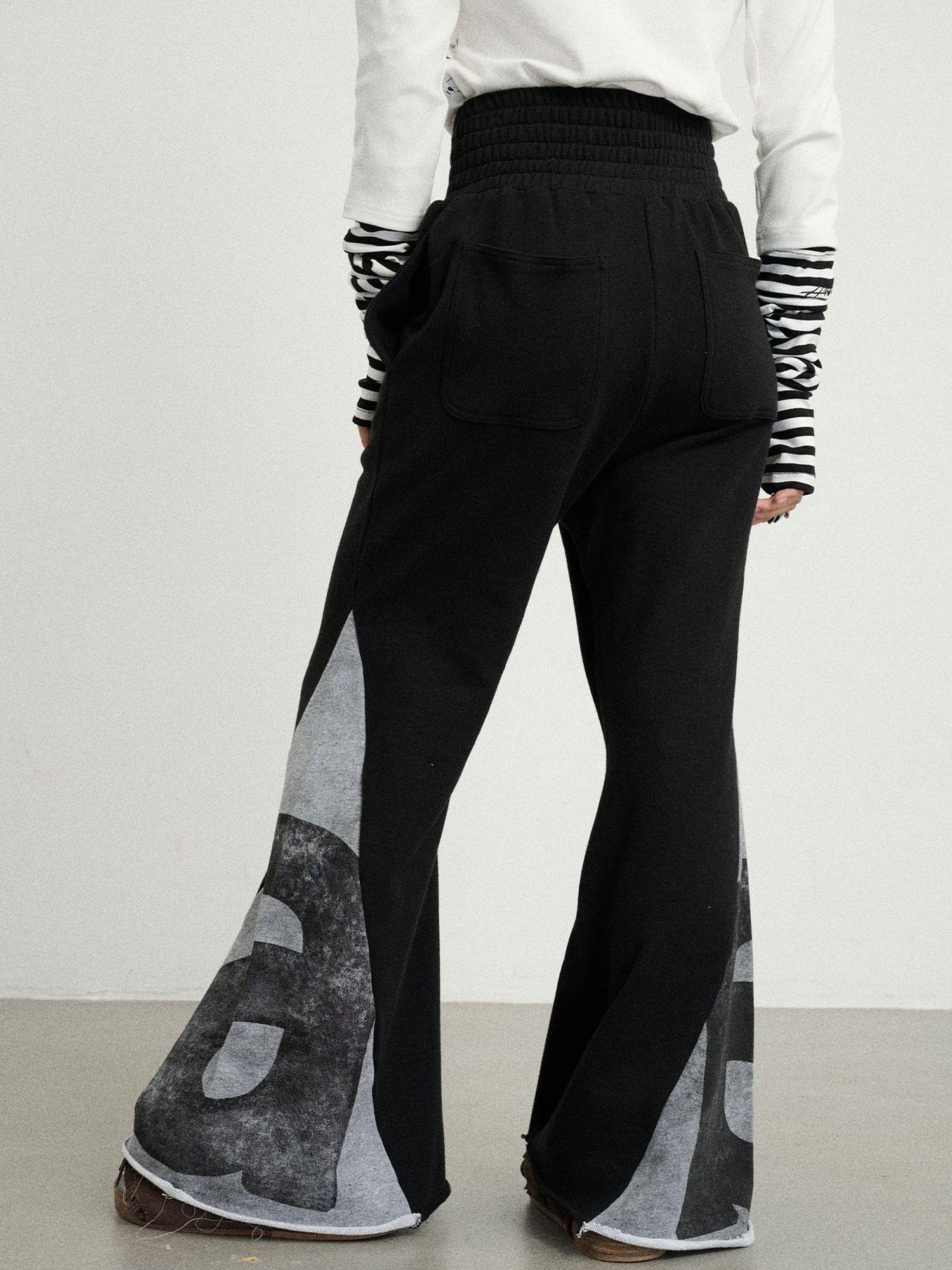 Achihara Boxing Girl Flared Sweatpants