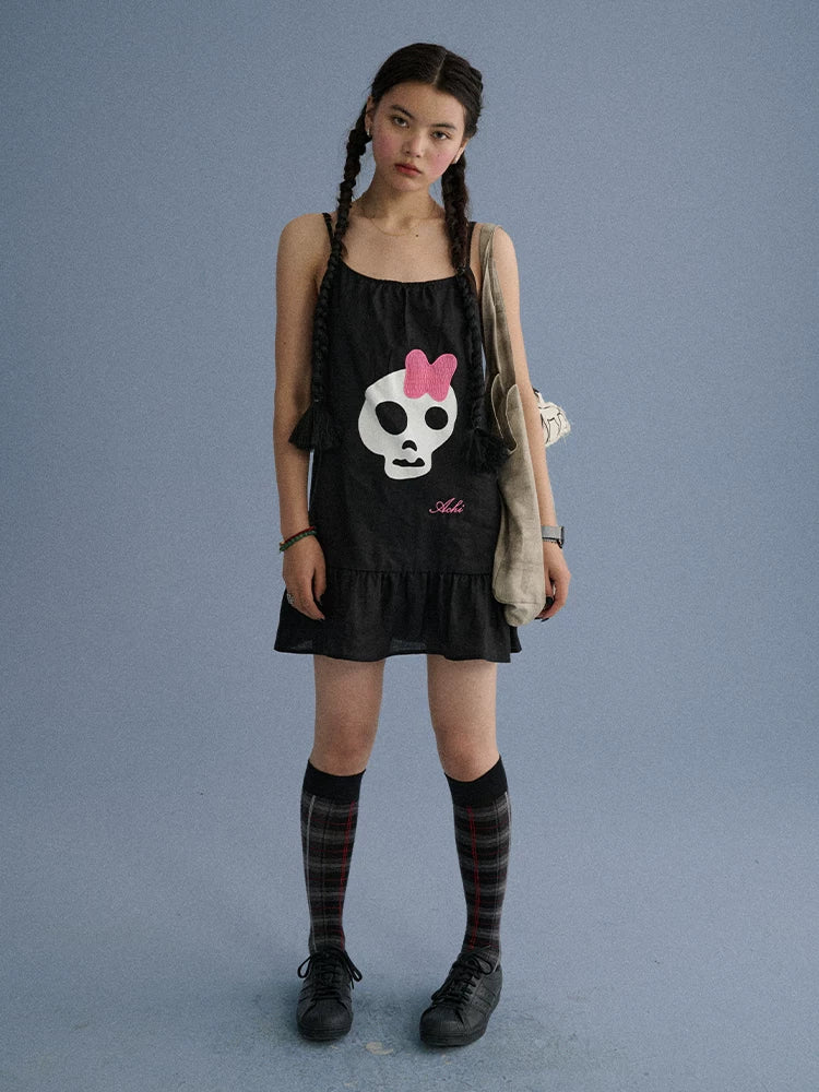 Achihara Breathable 100 Percent Linen Loose A Line Sleeveless City Commuter Tank Camisole-1