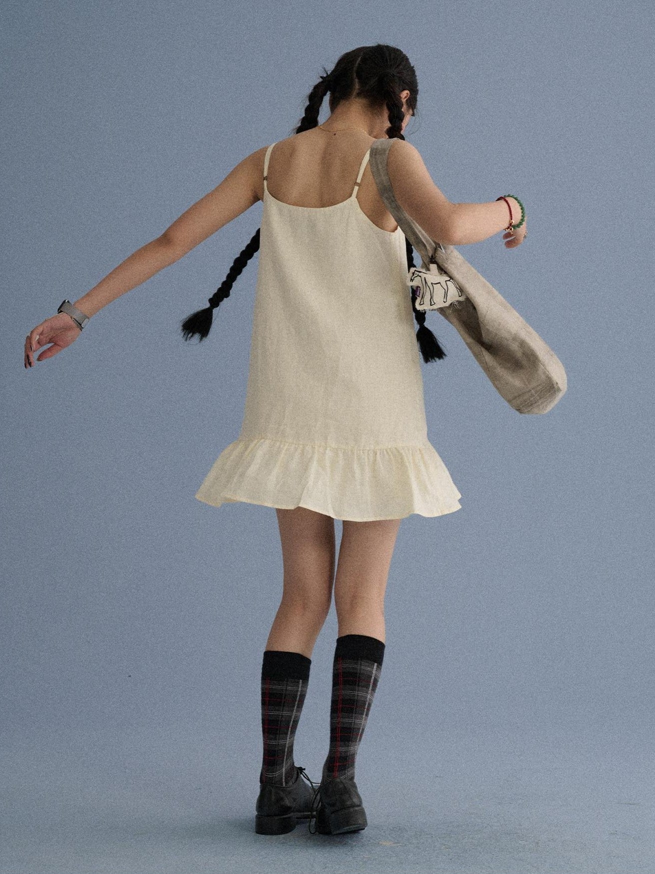 Achihara Breathable 100 Percent Linen Loose A Line Sleeveless City Commuter Tank Camisoles