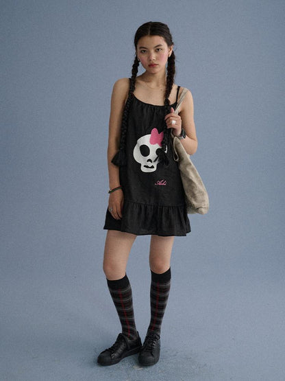 Achihara Breathable 100 Percent Linen Loose A Line Sleeveless City Commuter Tank Camisoles