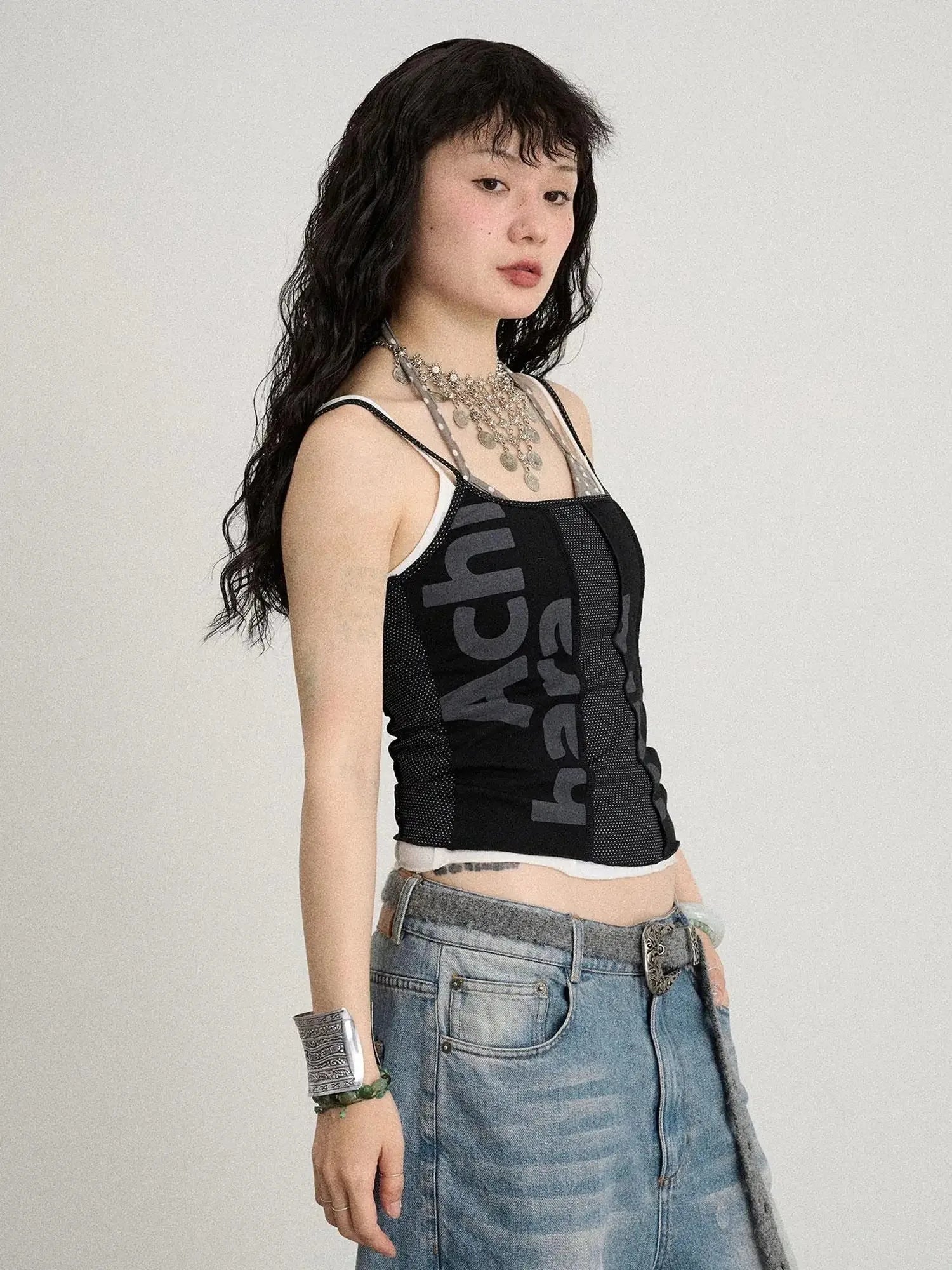 Breathable Split Knit Summer Tee