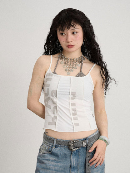 Achihara Breathable Split Knit Summer Tee