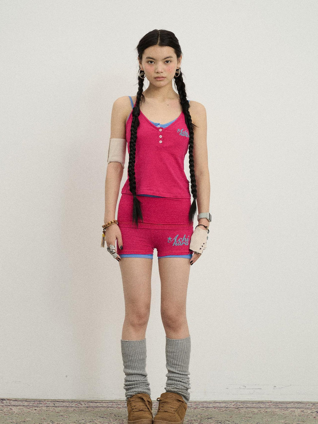 Achihara Breton Candy Strap Tank