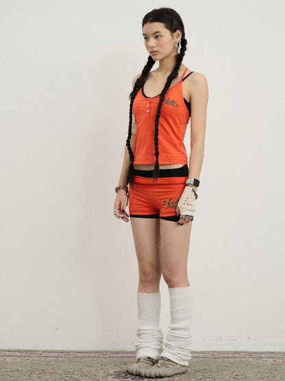 Achihara Breton Candy Strap Tank