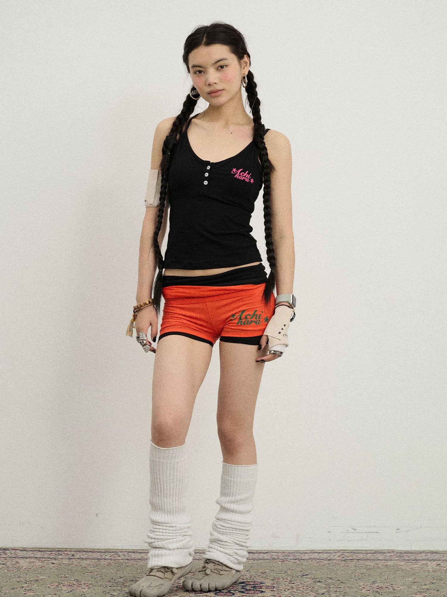 Achihara Breton Candy Strap Tank