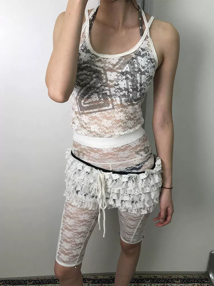 Achihara Breton Chun Lace Bralette Top-1