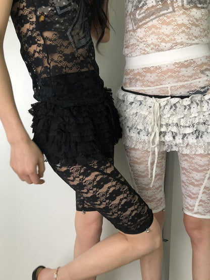 Achihara Breton Chun Lace Bralette Top