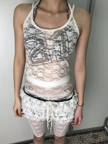 Achihara Breton Chun Lace Bralette Top