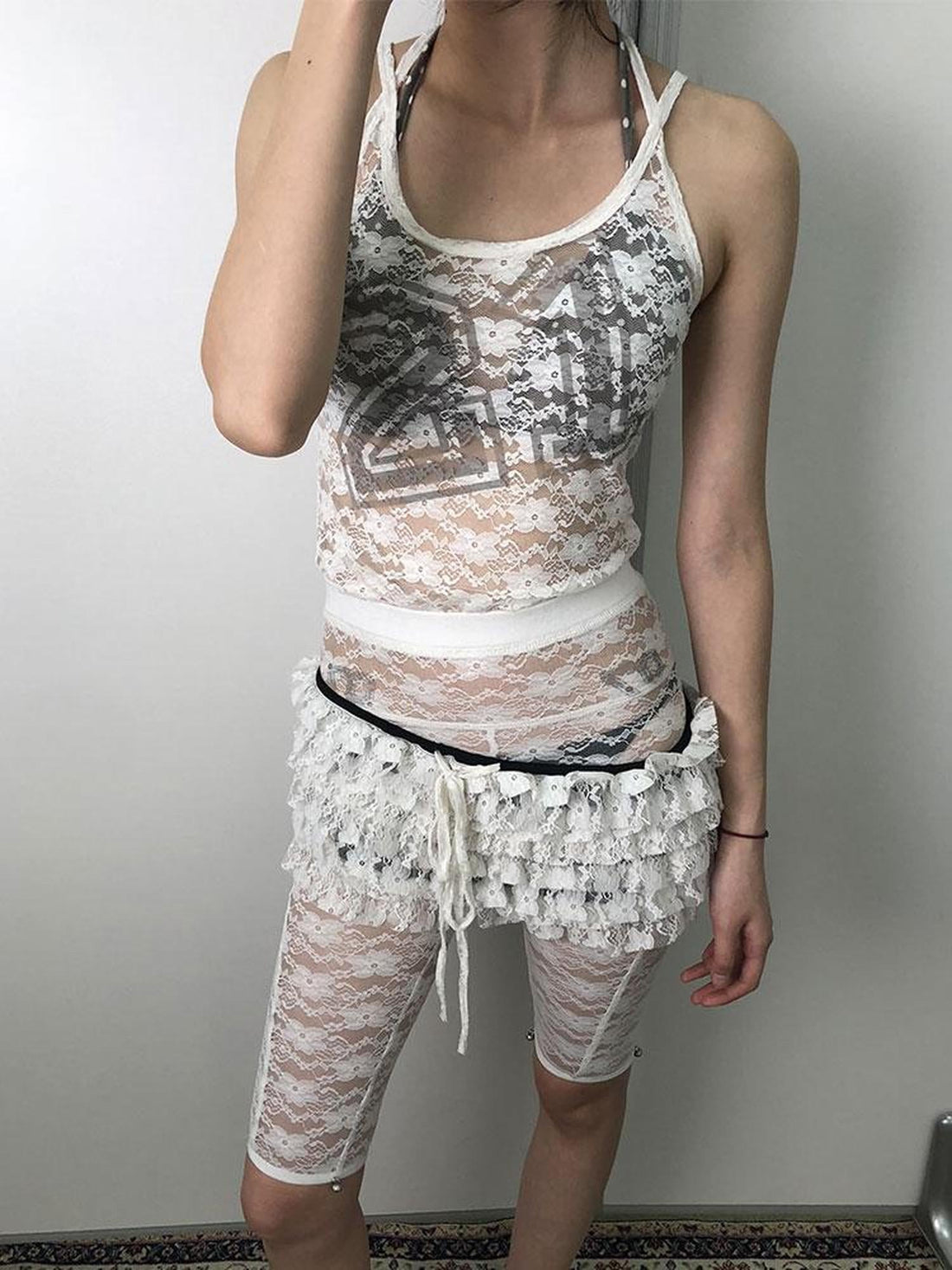 Achihara Breton Chun Lace Bralette Top