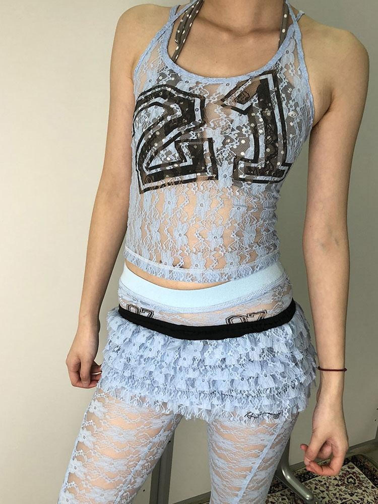 Achihara Breton Chun Lace Bralette Top