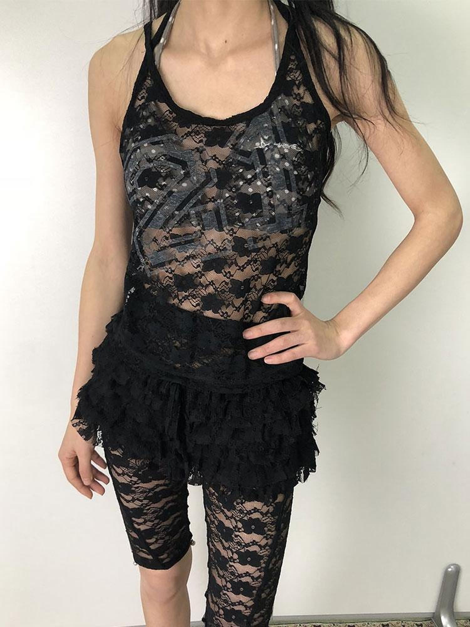 Achihara Breton Chun Lace Bralette Top