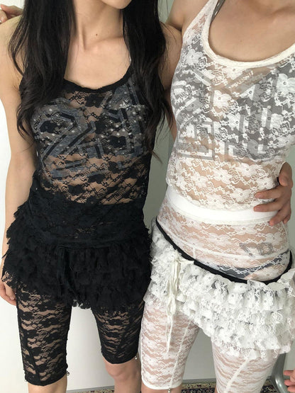Achihara Breton Chun Lace Bralette Top