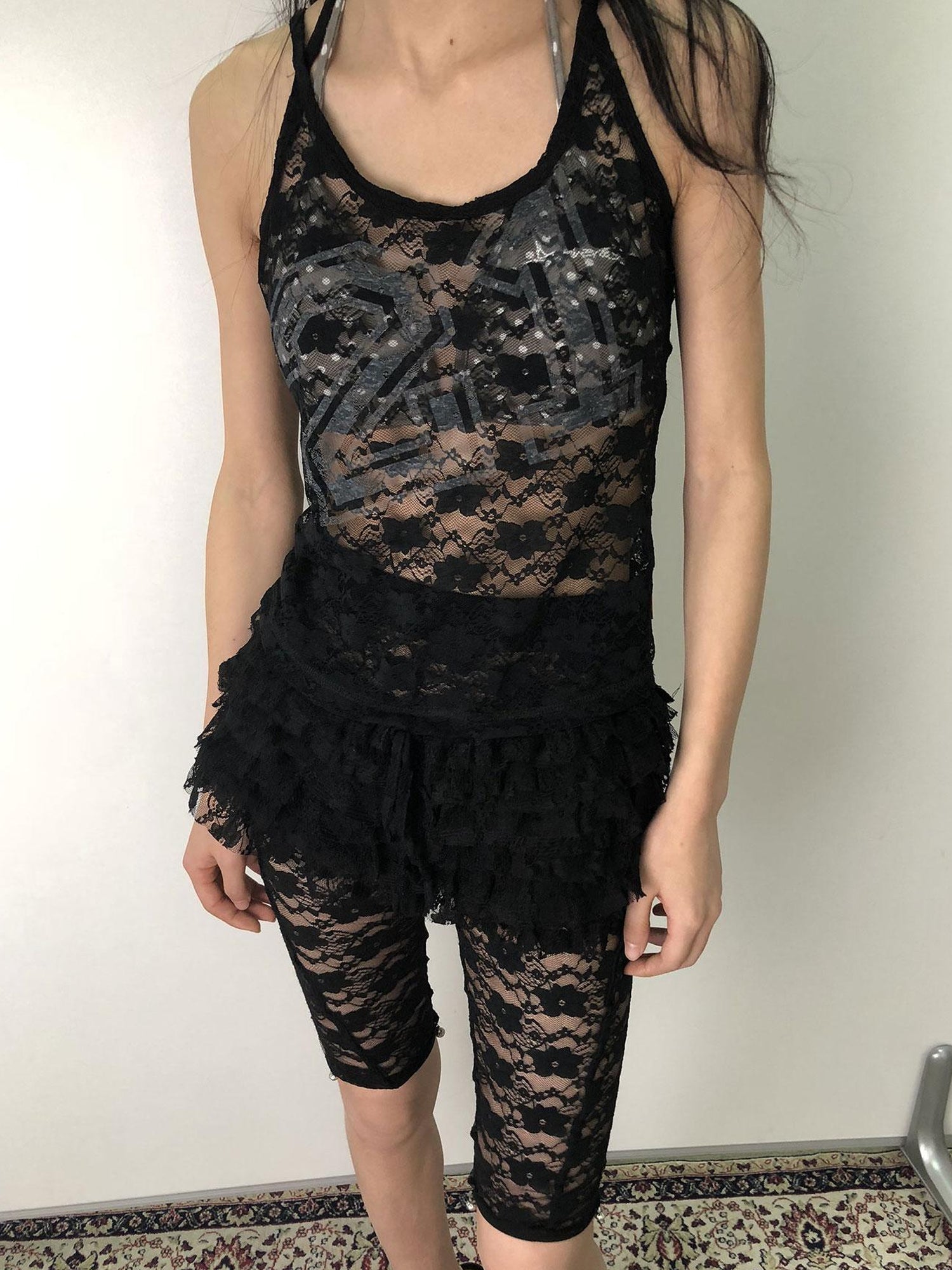 Achihara Breton Chun Lace Bralette Top