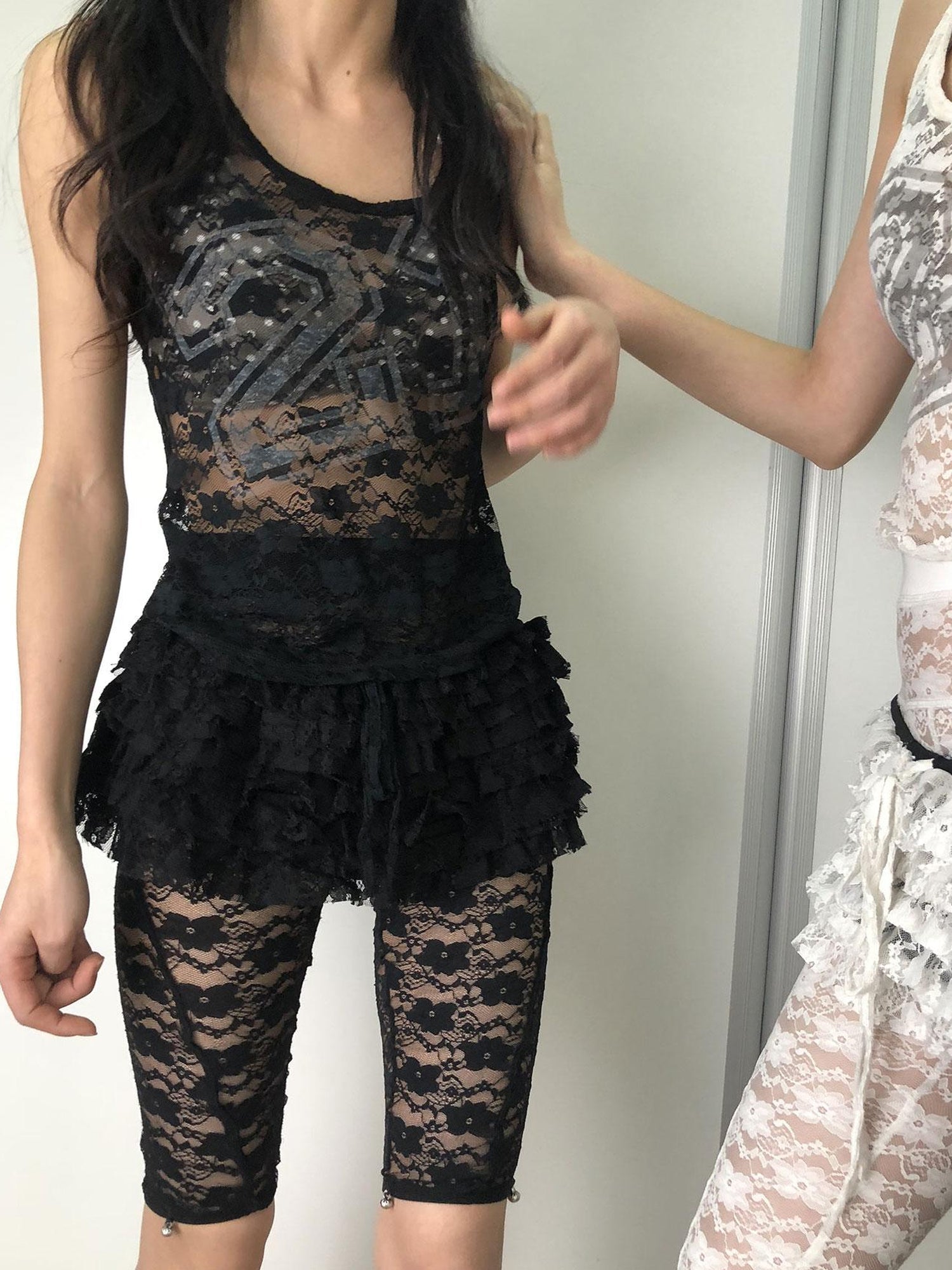 Achihara Breton Chun Lace Bralette Top