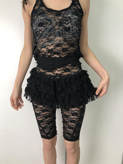 Achihara Breton Chun Lace Pants