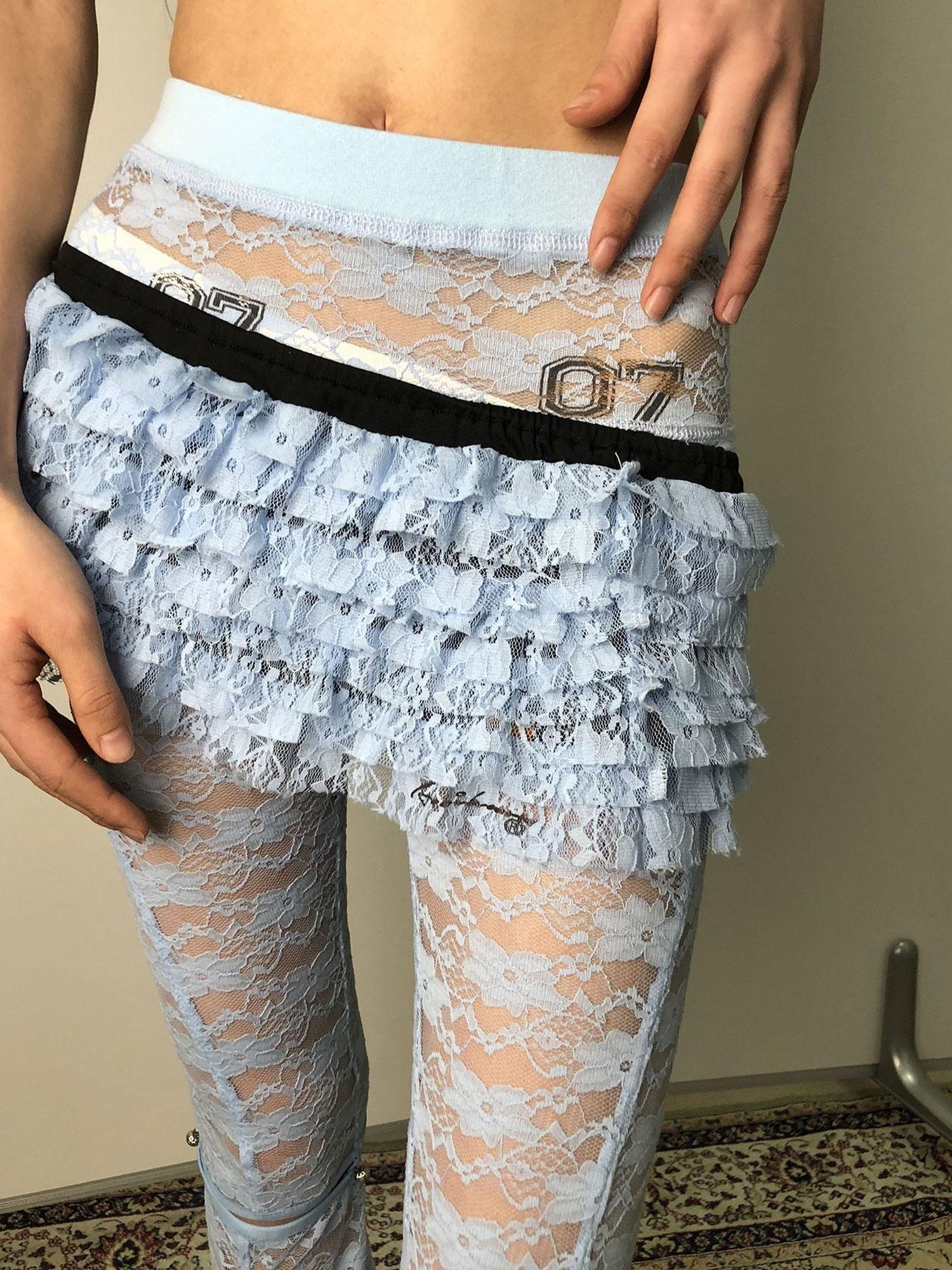 Achihara Breton Chun Lace Pants