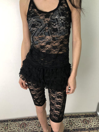 Achihara Breton Chun Lace Pants