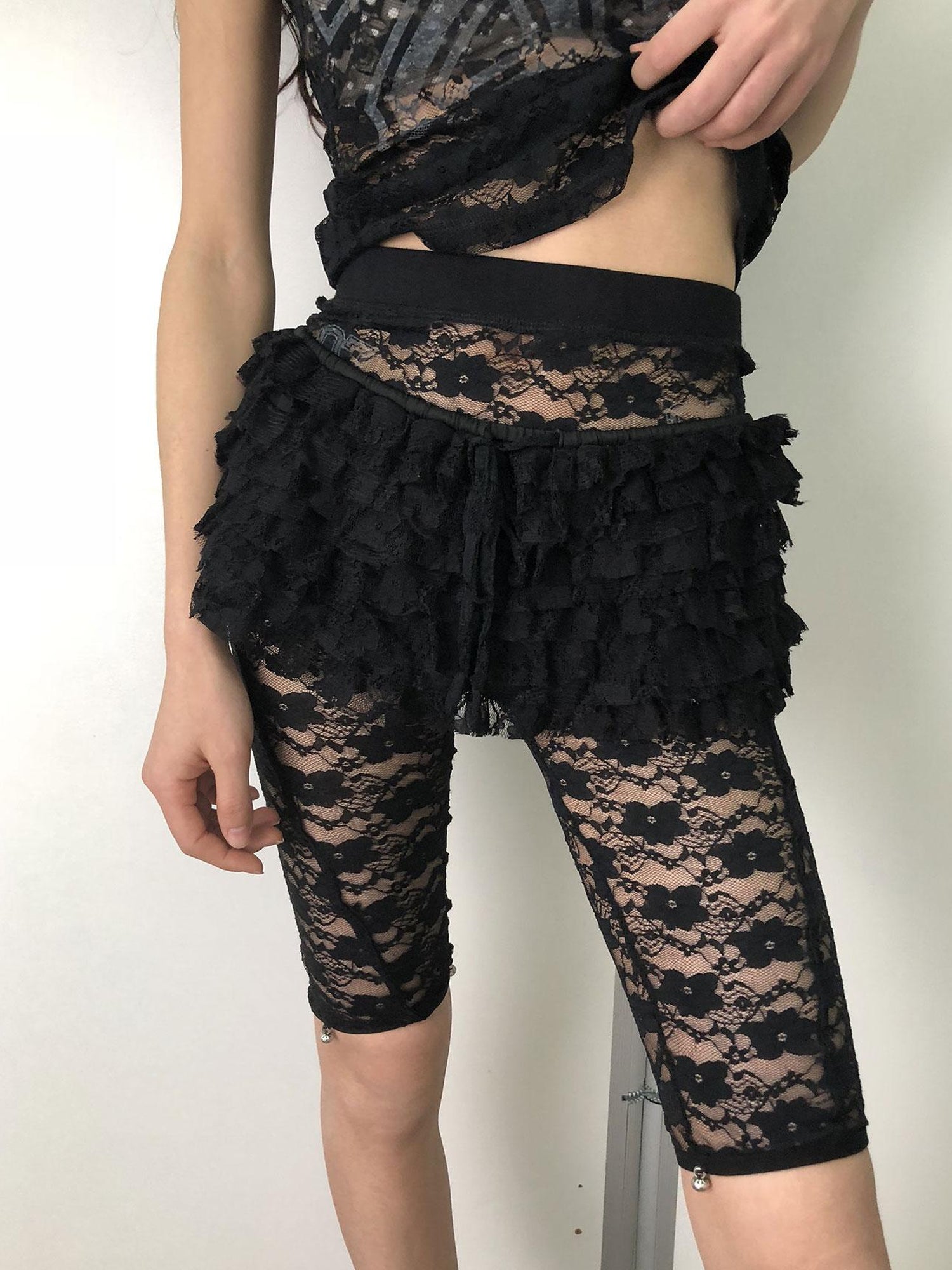 Achihara Breton Chun Lace Pants