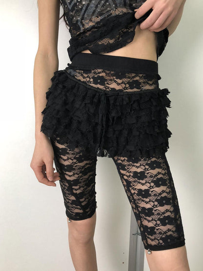 Achihara Breton Chun Lace Pants