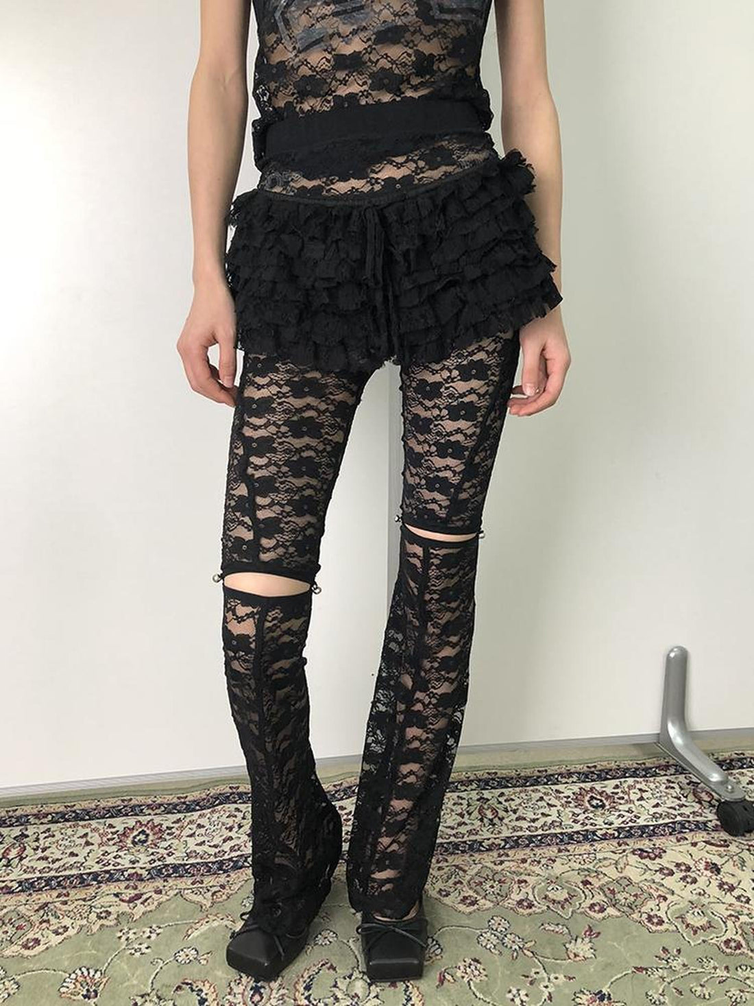 Achihara Breton Chun Lace Pants